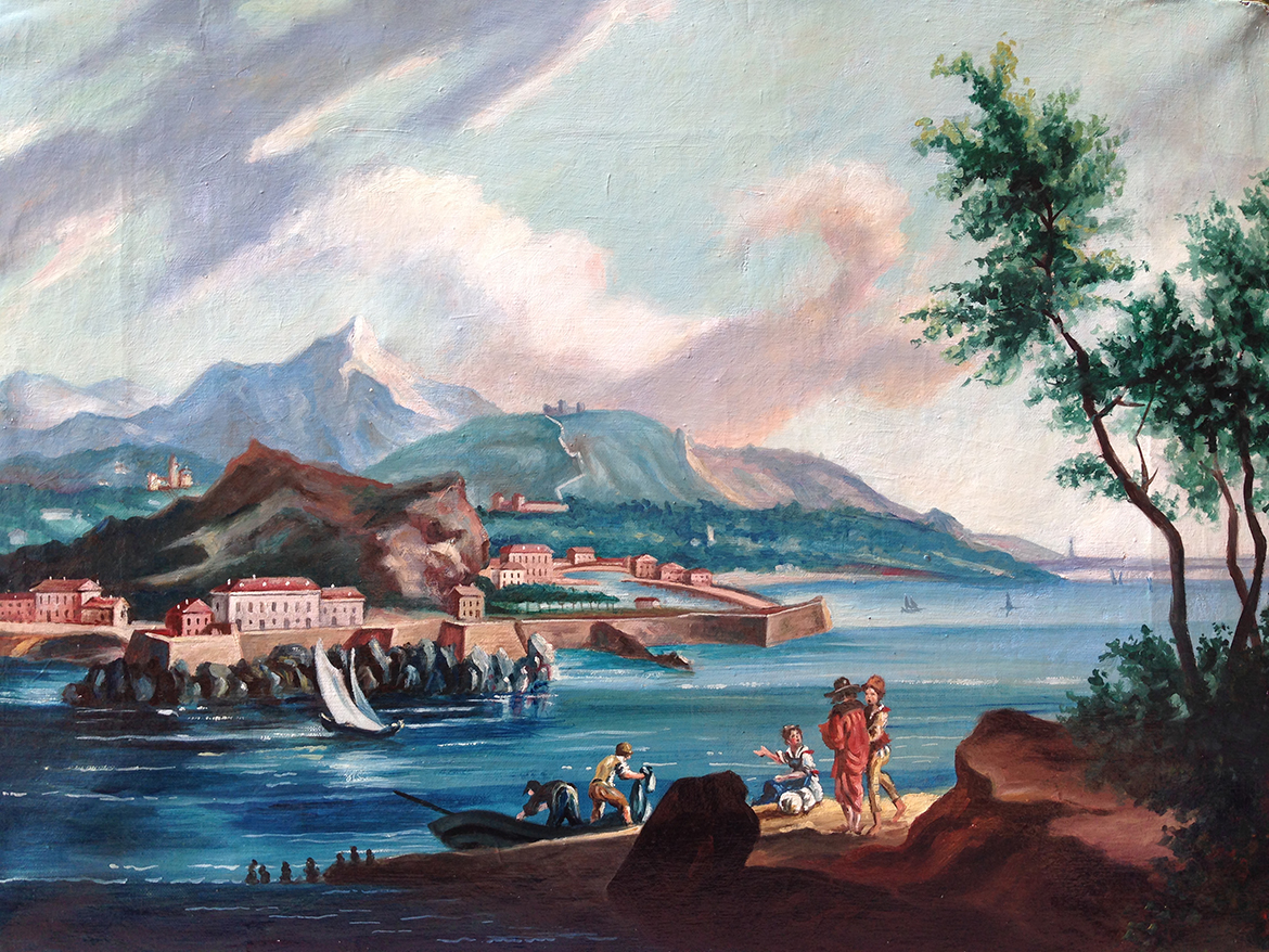 Veduta del porto di Nizza
