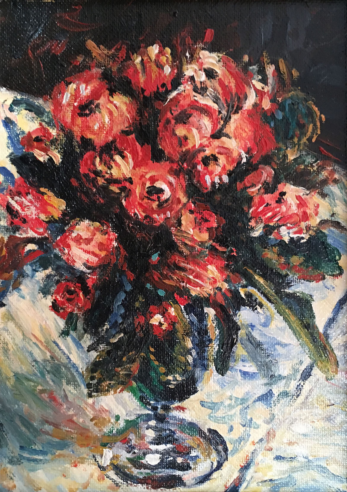 Vaso di rose