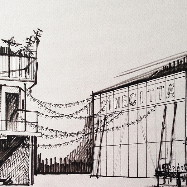 Bozzetto di scenografia