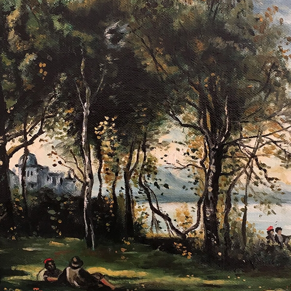 Il giardino di Castel Gandolfo